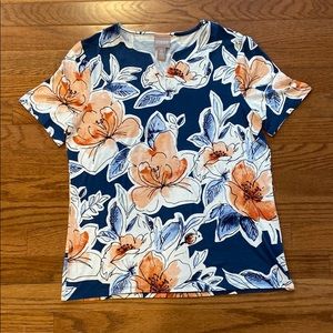 Chicos floral print top